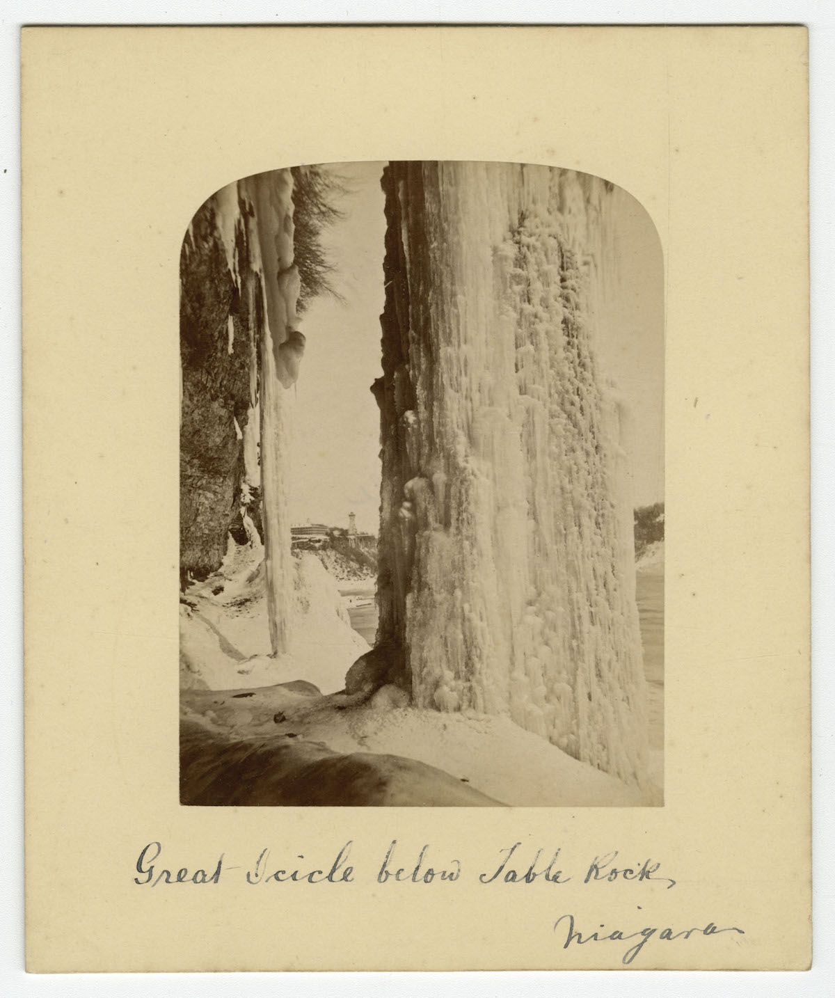 Great Icicle Below Table Rock