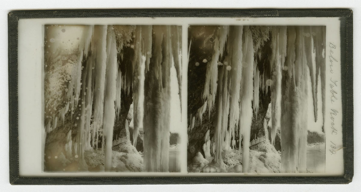 Icicles Under Table Rock